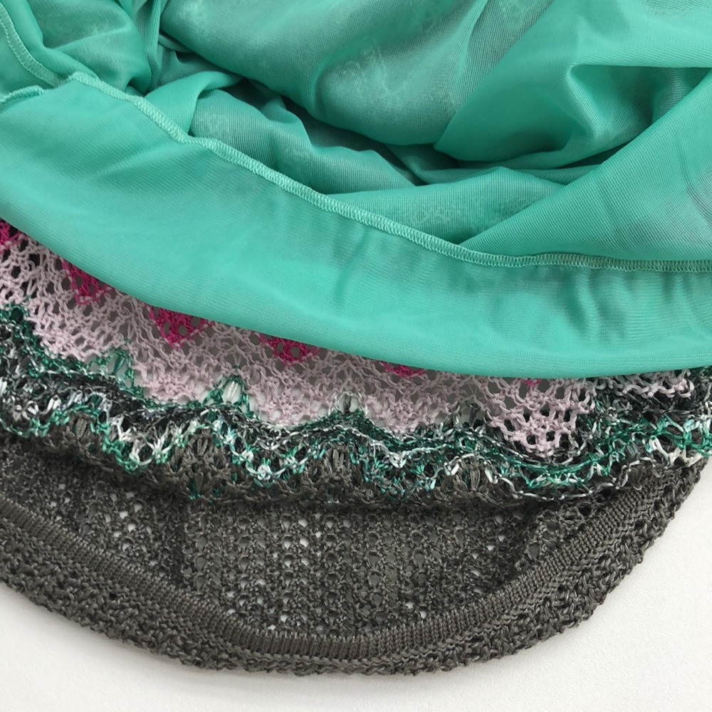 Missoni Multi Color Chevron Stripe Stretch Knit Dress Women’s Euro 38 - Picture 7 of 13